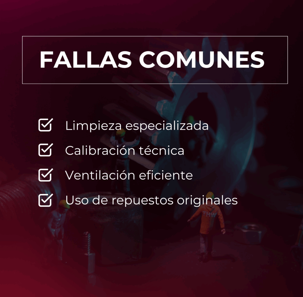 Mantenimiento de proyectores de cine profesional