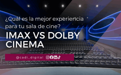 IMAX vs Dolby Cinema: ¿Cuál es la mejor experiencia para tu sala de cine?
