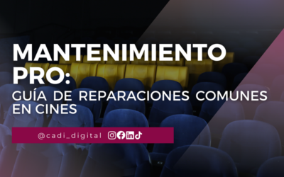 Mantenimiento Pro: Guía de reparaciones comunes en cines